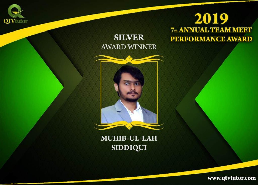 Muhib Annaul Performance Award 2019